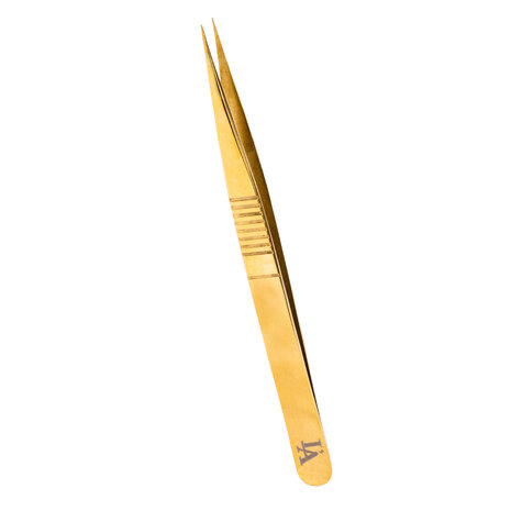 Golden tweezers Straight pincet